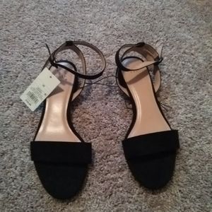 A New Day Black Sandals size 10 New